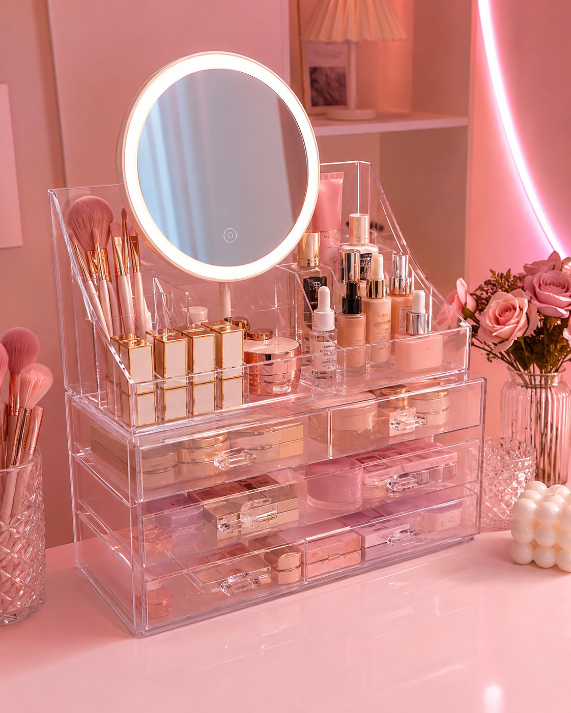 Makeup Organizer Box