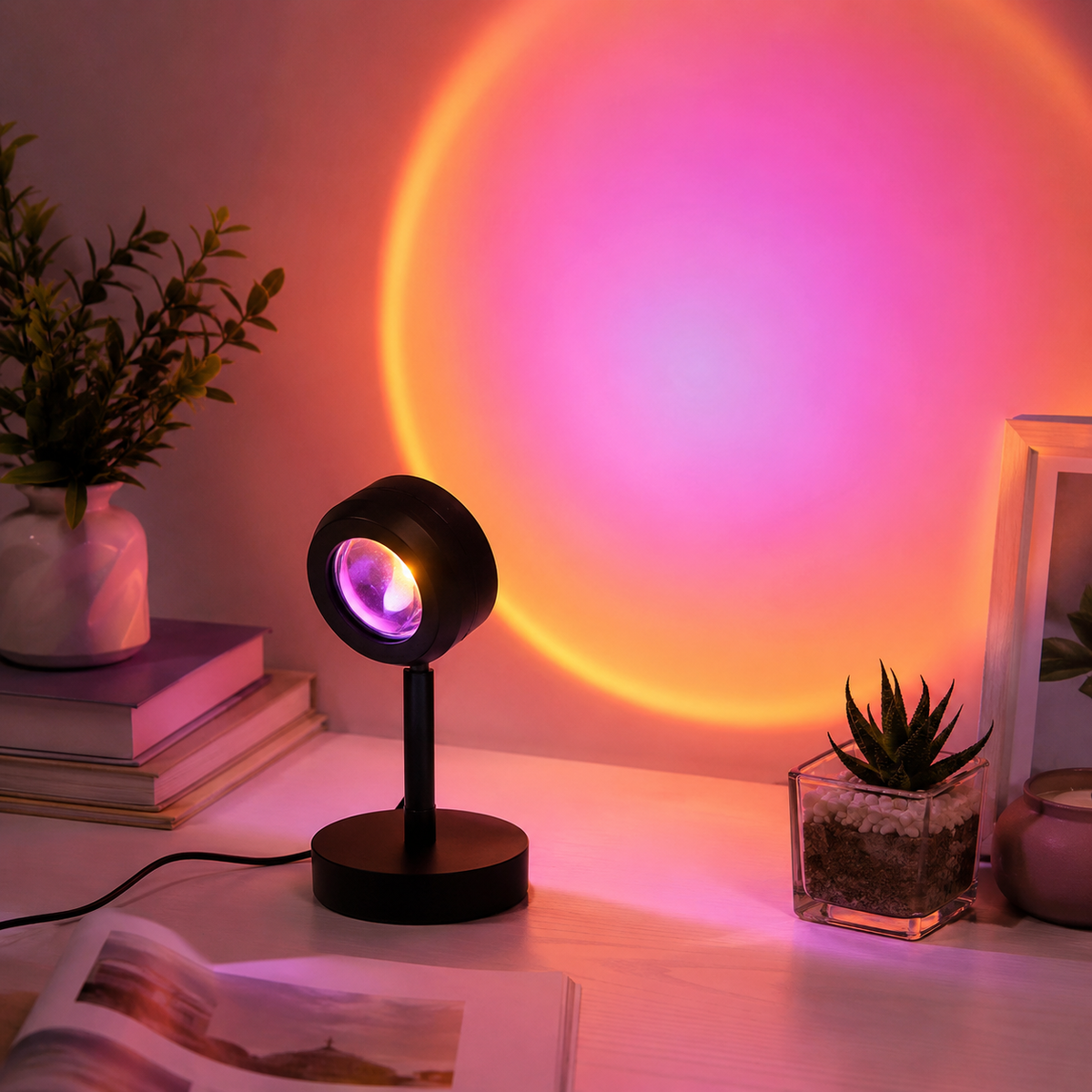 Sunset Glow LED Lamp